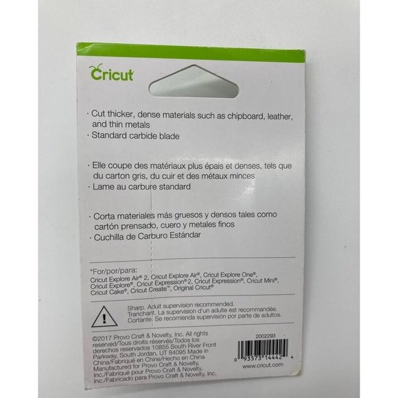 BRAND NEW Cricut Deep Point Blade + Housing Replacement Cutting Tool - Picture 2 of 2